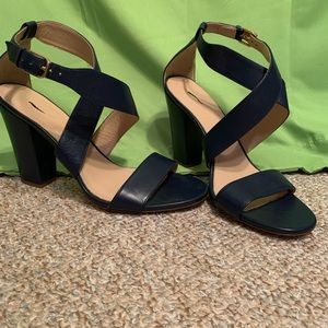 Navy Blue J. Crew Heels